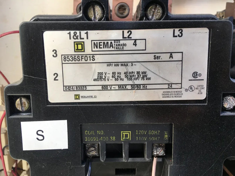 Vilter 458 8 Cylinder Reciprocating Compressor Package (1-150 HP 460 V, Belt Driven)