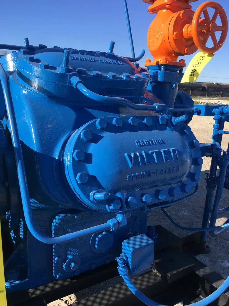 Vilter 458 8 Cylinder Reciprocating Compressor Package (1-150 HP 460 V, Belt Driven)