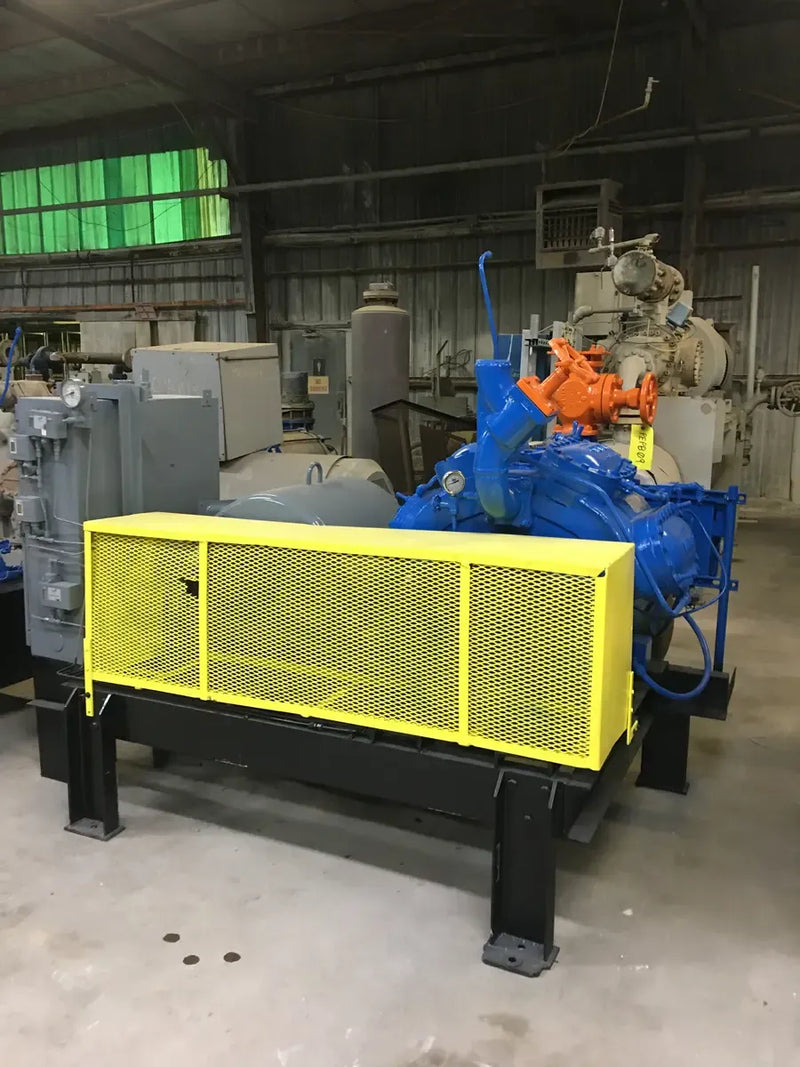 Vilter 458 8 Cylinder Reciprocating Compressor Package (1-150 HP 460 V, Belt Driven)