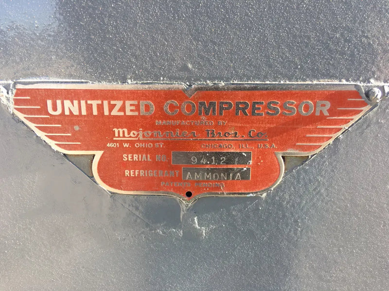 Vilter 458 8 Cylinder Reciprocating Compressor Package (1-150 HP 460 V, Belt Driven)