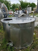 Pfaudler Stainless Steel Process Tank - 300 gallons Pfaudler 
