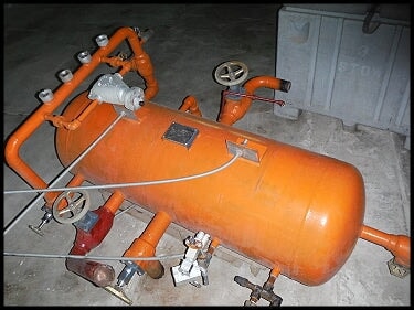 Phillips Refrigeration Horizontal Ammonia Thermosyphon Receiver Phillips 