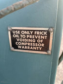 Frick RXF-50 Rotary Screw Compressor Package (Frick XJF120S, 150 HP 230/460 V, Frick Micro Control Panel)