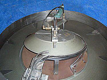 Pneumatic Scale Corporation 8-Head Capper with Rotating Cap Sorter Pneumatic Scale Corporation 