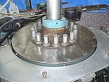 Pneumatic Scale Corporation 8-Head Capper with Rotating Cap Sorter Pneumatic Scale Corporation 