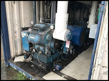 Portable Dual Vilter 458 Compressor Unit Vilter 