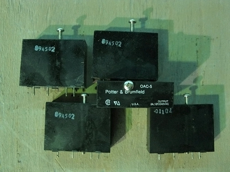 Potter & Brumfield 4-Prong Input Modules Potter & Brumfield 
