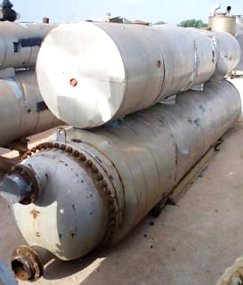 Precision Heat Exchanger Co. Shell and Tube Chiller with Surge Drum Precision Heat Exchanger Co. 