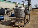 Precision Stainless, Inc. Sanitary Dimple Jacketed Mix Tanks - 100 Gallons Precision Stainless Inc. 