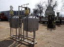 Precision Stainless, Inc. Sanitary Dimple Jacketed Mix Tanks - 100 Gallons Precision Stainless Inc. 
