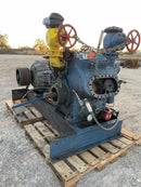 Vilter 448 8-Cylinder Reciprocating Compressor Package (100 HP 460 V, Belt Driven)