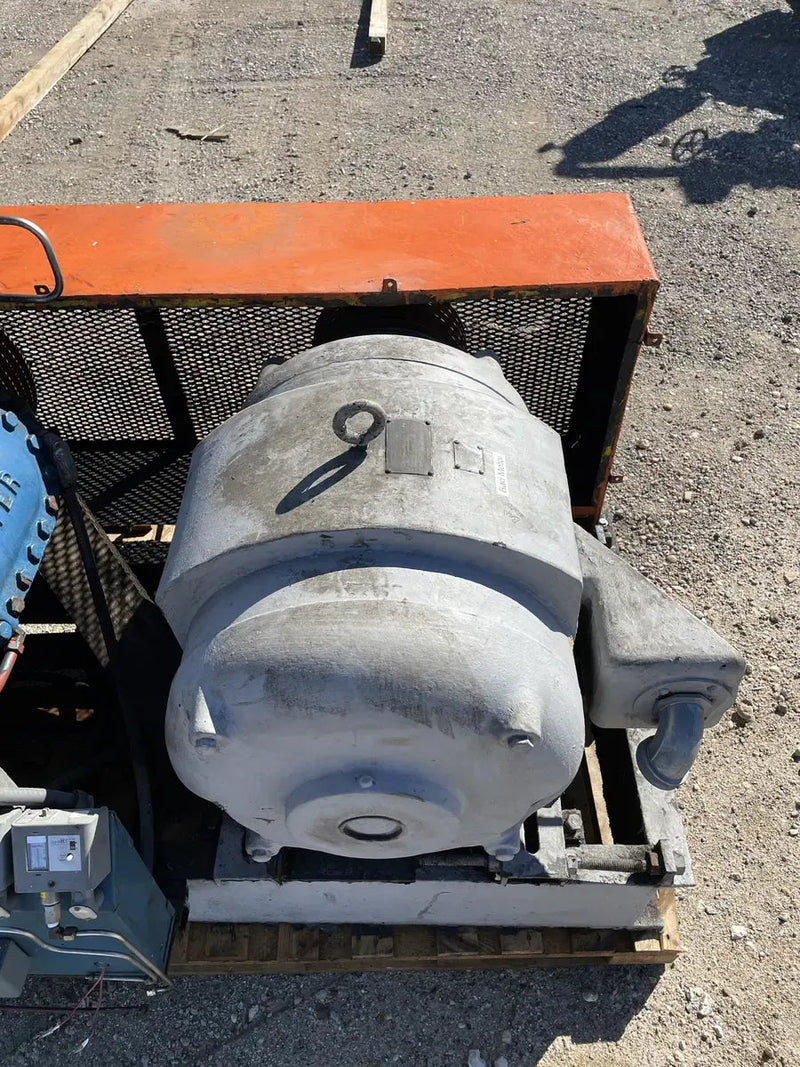 Paquete de compresor alternativo Vilter 448 de 8 cilindros (100 HP 208-220/440 V, accionado por correa)