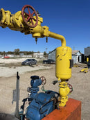 Vilter 448 8-Cylinder Reciprocating Compressor Package (100 HP 208-220/440 V, Belt Driven)