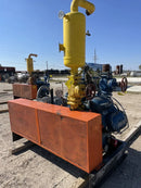 Vilter 448 8-Cylinder Reciprocating Compressor Package (100 HP 460 V, Belt Driven)