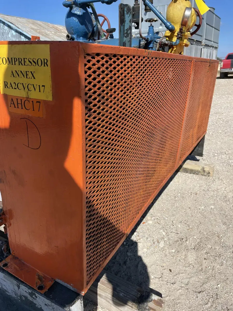 Vilter 448 8-Cylinder Reciprocating Compressor Package (100 HP 460 V, Belt Driven)