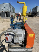 Vilter 448 8-Cylinder Reciprocating Compressor Package (100 HP 460 V, Belt Driven)