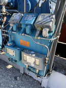 Vilter 448 8-Cylinder Reciprocating Compressor Package (100 HP 208-220/440 V, Belt Driven)