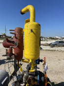 Vilter 448 8-Cylinder Reciprocating Compressor Package (100 HP 208-220/440 V, Belt Driven)