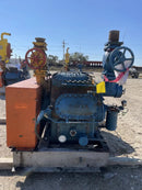 Vilter 448 8-Cylinder Reciprocating Compressor Package (100 HP 208-220/440 V, Belt Driven)