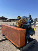 Vilter 448 8-Cylinder Reciprocating Compressor Package (100 HP 208-220/440 V, Belt Driven)