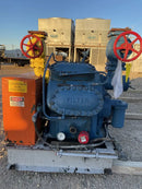 Vilter 448 8-Cylinder Reciprocating Compressor Package (100 HP 208-220/440 V, Belt Driven)