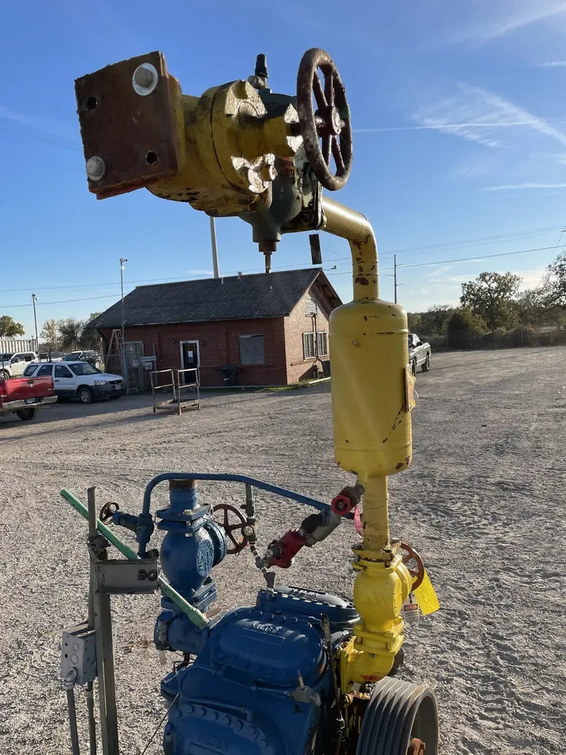 Vilter 448 8-Cylinder Reciprocating Compressor Package (Belt Driven)