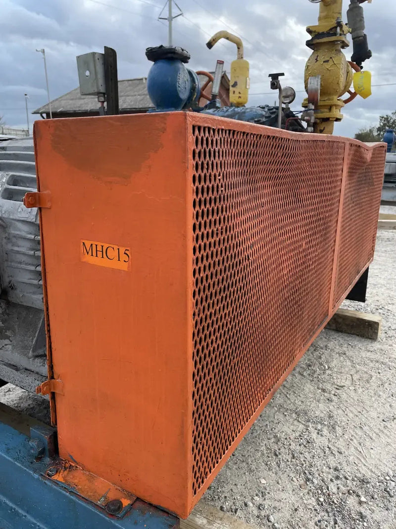 Vilter 448 8-Cylinder Reciprocating Compressor Package (100 HP 230/460 V, Belt Driven)
