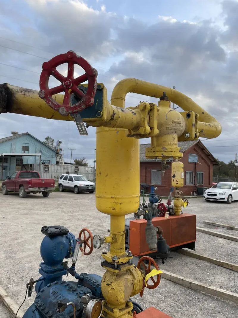 Vilter 448 8-Cylinder Reciprocating Compressor Package (100 HP 230/460 V, Belt Driven)