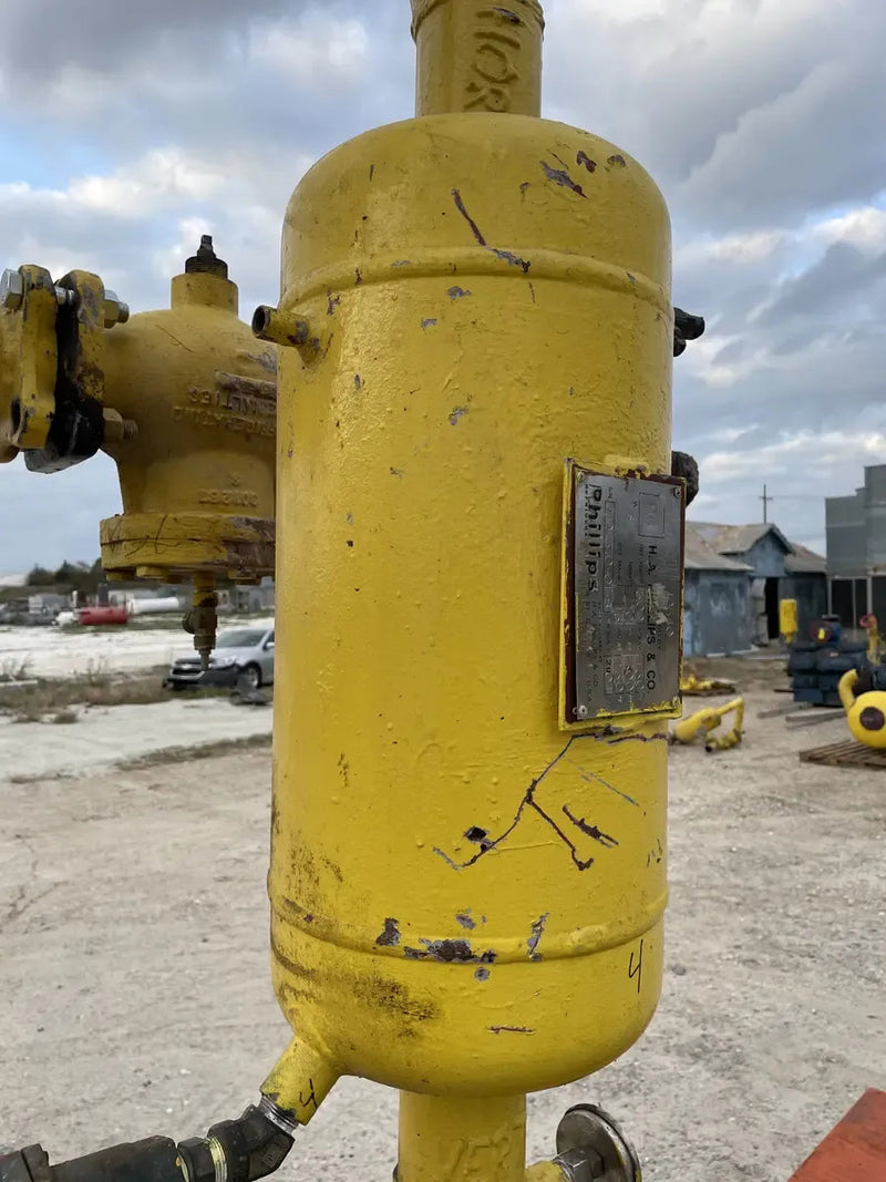 Vilter 448 8-Cylinder Reciprocating Compressor Package (100 HP 230/460 V, Belt Driven)