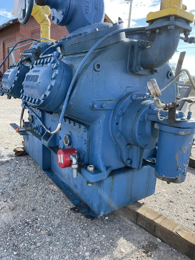 Vilter 4416 Compresor alternativo desnudo de 16 cilindros (200 HP 460 V, accionado por correa)
