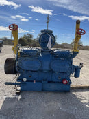 Vilter 4416 16-Cylinder Bare Reciprocating Compressor (200 HP 460 V, Belt Driven)