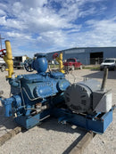 Vilter 4416 16-Cylinder Bare Reciprocating Compressor (200 HP 460 V, Belt Driven)