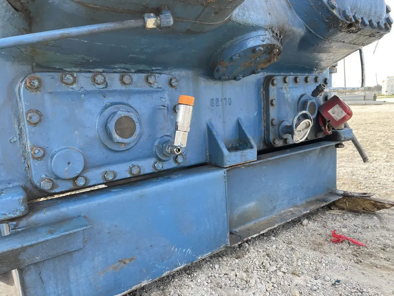Vilter 4416 16-Cylinder Reciprocating Compressor Package (200 HP 460 V, Belt Driven)