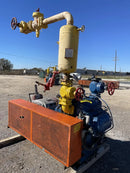 Vilter 448 8-Cylinder Reciprocating Compressor Package (100 HP 230/460 V, Belt Driven)