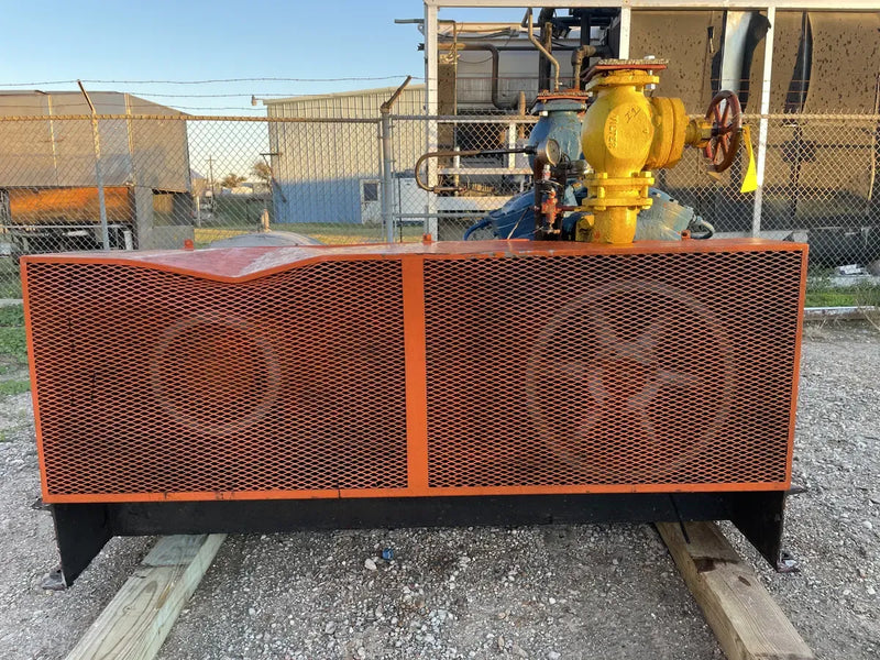 Vilter 448 8-Cylinder Reciprocating Compressor Package (100 HP 108-220/440 V, Belt Driven)