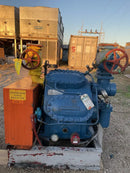 Vilter 448 8-Cylinder Reciprocating Compressor Package (100 HP 108-220/440 V, Belt Driven)
