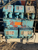 Vilter 448 8-Cylinder Reciprocating Compressor Package (150 HP 460 V, Belt Driven)