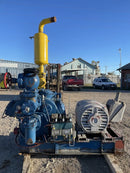 Vilter 448 8-Cylinder Reciprocating Compressor Package (100 HP 230/460 V, Belt Driven)