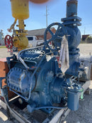 Vilter 448 8-Cylinder Reciprocating Compressor Package (100 HP 460 V, Belt Driven)