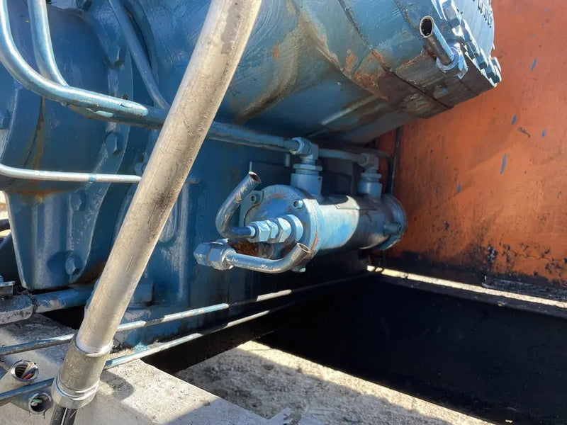Vilter 448 8-Cylinder Reciprocating Compressor Package (100 HP 460 V, Belt Driven)
