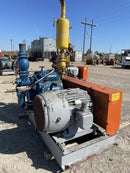 Vilter 448 8-Cylinder Reciprocating Compressor Package (100 HP 460 V, Belt Driven)