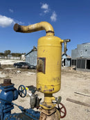 Vilter 448 8-Cylinder Reciprocating Compressor Package (100 HP 208-220/440 V, Belt Driven)