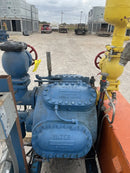 Vilter 448 8-Cylinder Reciprocating Compressor Package (100 HP 208-236/118 V, Belt Driven)