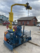 Vilter 448 8-Cylinder Reciprocating Compressor Package (100 HP 208-236/118 V, Belt Driven)