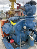 Vilter 438 8-Cylinder Reciprocating Compressor Package (100 HP 230/46 V, Belt Driven)