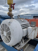 Vilter 438 8-Cylinder Reciprocating Compressor Package (100 HP 230/46 V, Belt Driven)