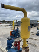 Vilter 438 8-Cylinder Reciprocating Compressor Package (100 HP 230/46 V, Belt Driven)