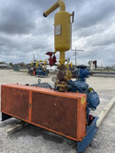 Vilter 438 8-Cylinder Reciprocating Compressor Package (100 HP 230/46 V, Belt Driven)