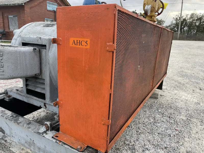 Vilter 448 8-Cylinder Reciprocating Compressor Package (100 HP 208-220/440 V, Belt Driven)