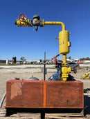 Vilter 448 8-Cylinder Reciprocating Compressor Package (100 HP 208-220/440 V, Belt Driven)